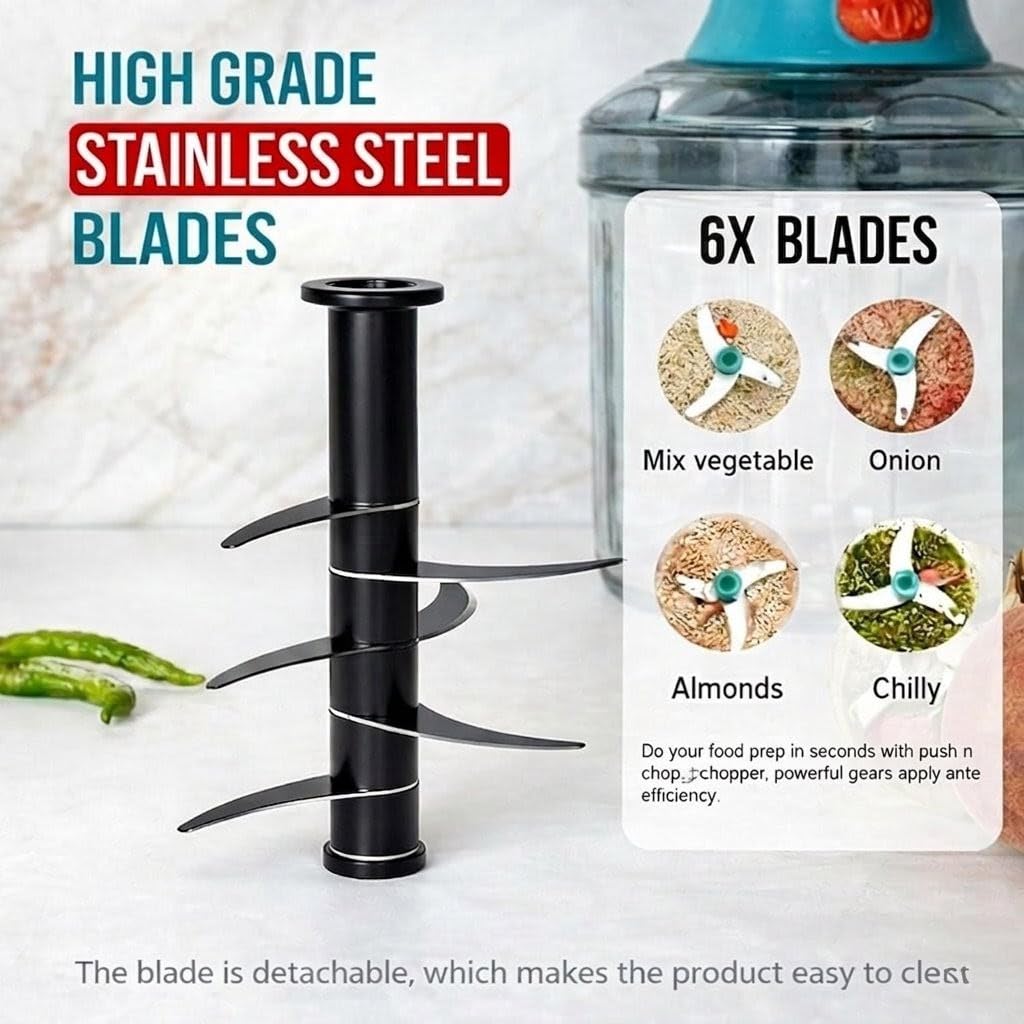 Push & Chop Mate Manual Press Vegetable Chopper & Dicer | 20% OFF + Free Shipping