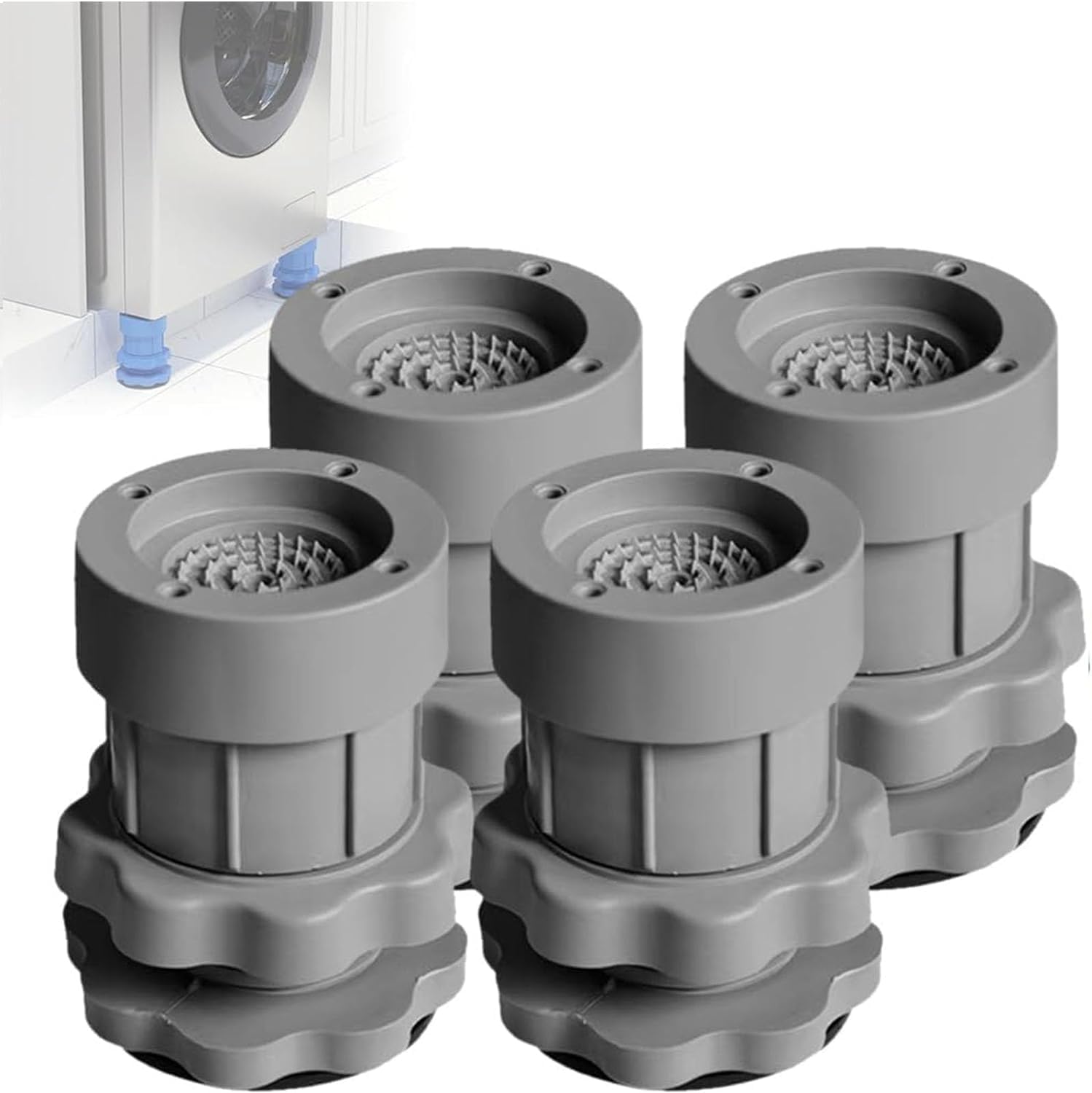 Adjustable Anti Vibration Pads Rubber (4-Pack) | 65% Off + Free COD