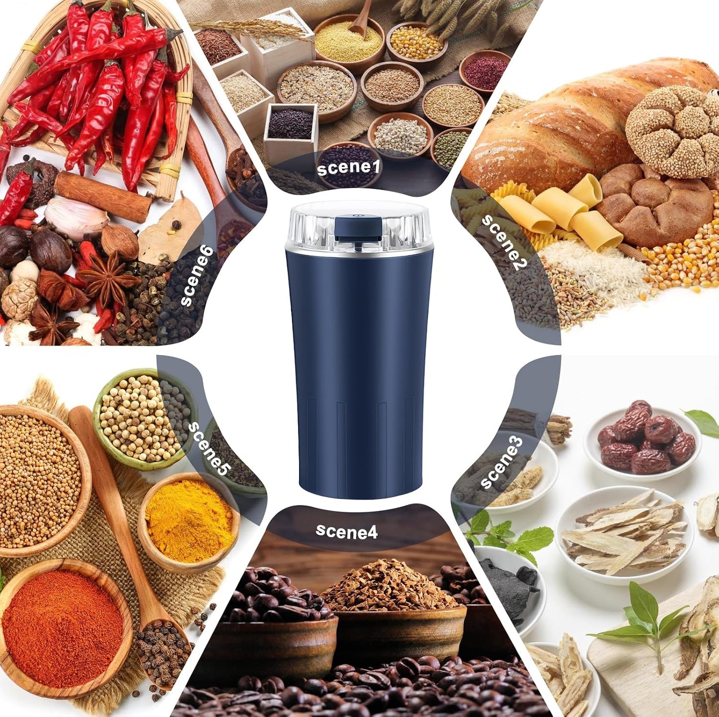 Portable Electric Spice & Coffee Grinder | Special Offer Save 20% | Free Shipping & COD