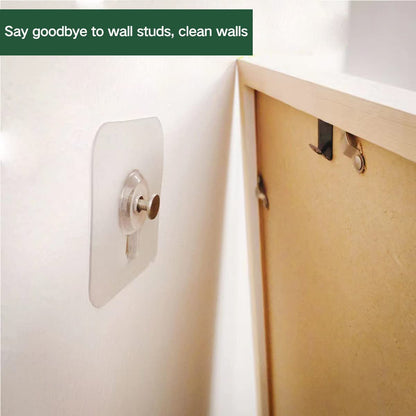 Self Adhesive Heavy Duty Wall Hooks (Pack of 10) | Get Free Shipping + COD